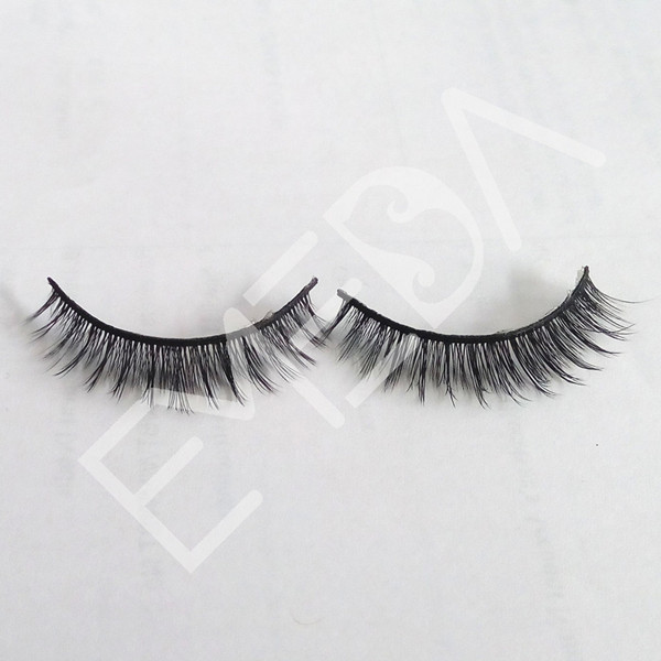 3d silk strip eyelash manufacturer custom box YP